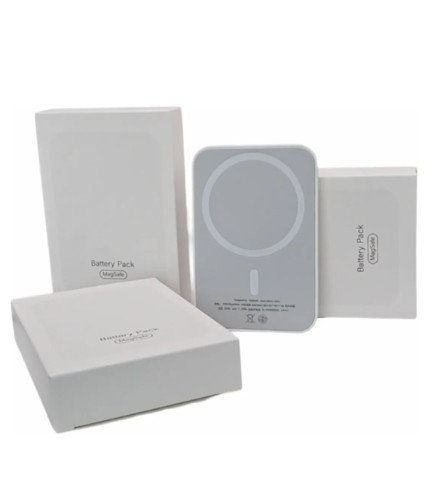 Carregador Magsafe Indução Compatível Com iPhone Sem fio Bateria Carga - Imagem 5